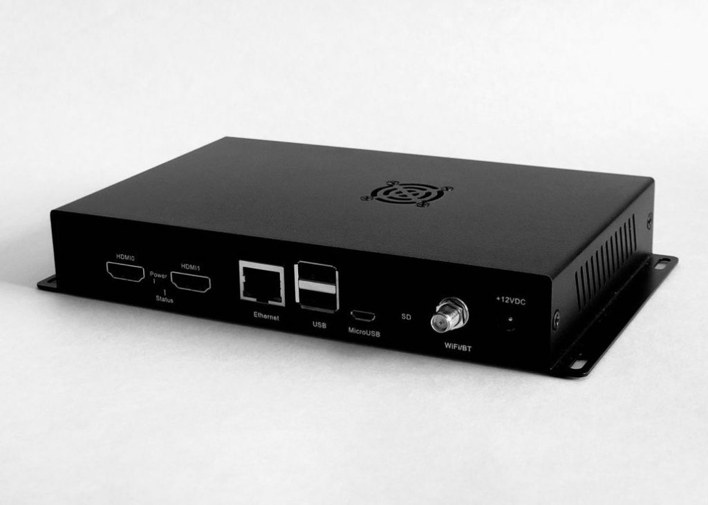 Pixout ArtNet Recorder Indoor version, backside