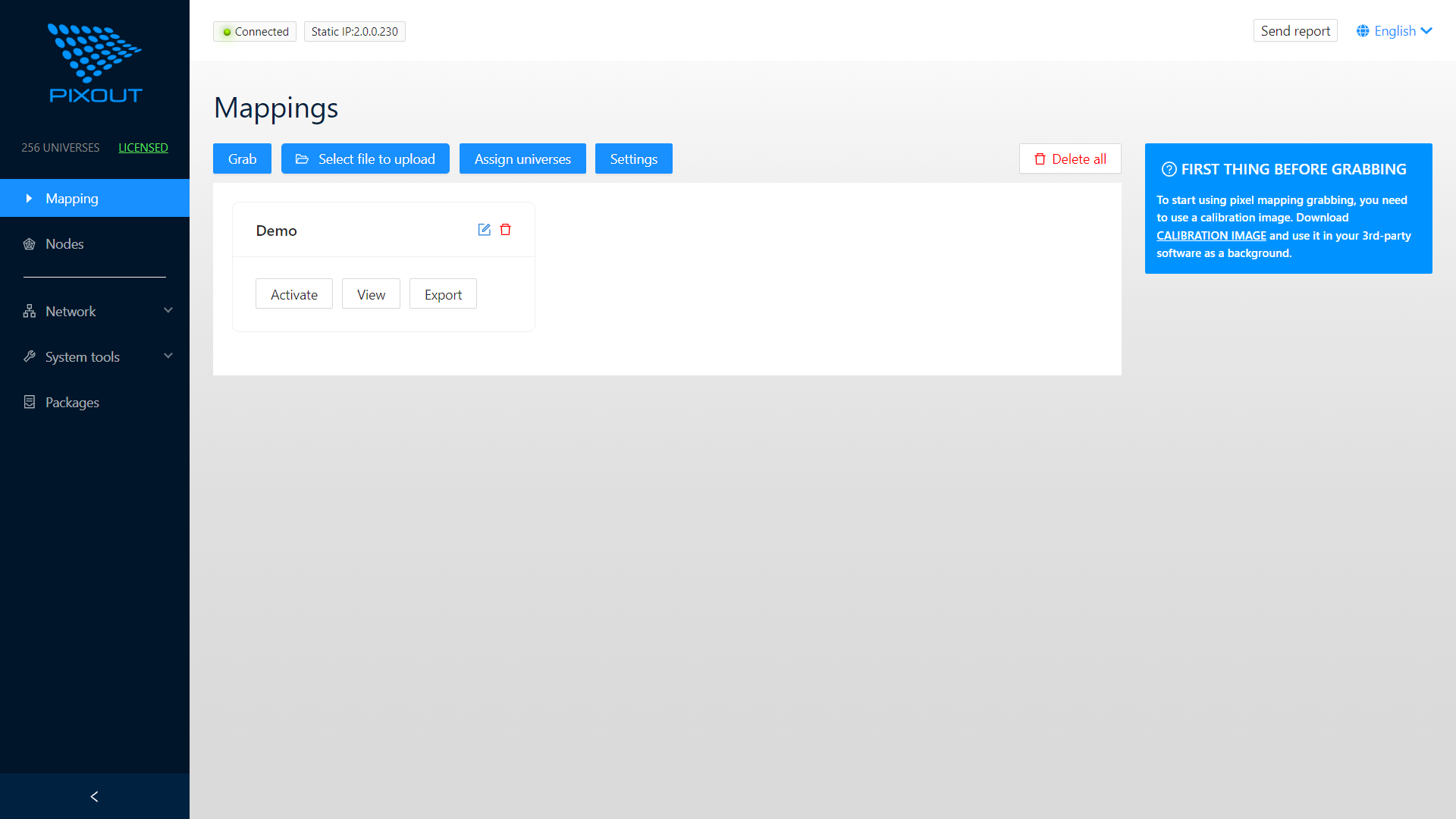Admin Control Panel